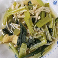 Mαru☆'s cooksnap of when they made 小松菜とあげとえのきのさっと煮.