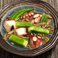 emimi♡'s cooksnap of when they made タコじゅんさいオクラのわさび白だし和え.