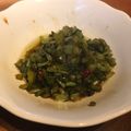 CHICHI☆PAY's cooksnap of when they made 美しすぎるカブの葉の、美味しすぎる油炒め.