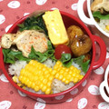しゃべちゃん's cooksnap of when they made とうもろこし炊き込みご飯♡和風.