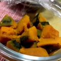 きょうたまご's cooksnap of when they made かぼちゃの煮物☆電気圧力鍋☆.