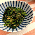 Miporin☆15's cooksnap of when they made ほうれん草の胡麻和え.