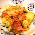 クック219VGU☆'s cooksnap of when they made あえるだけおつまみ☆アボガドキムチ.