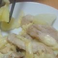 KHroom's cooksnap of when they made チキン＆ポテトのスタミナチーズ焼き.
