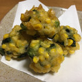 sunsunよっぴい's cooksnap of when they made とうもろこし天ぷら.