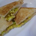 あぁるちゃん's cooksnap of when they made ☆ツナ、卵、キャベツのホットサンド風♪.