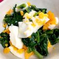 みっくママ's cooksnap of when they made ほうれん草と卵の和え物.