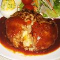＊coron＊'s cooksnap of when they made 中からトロッと簡単！チーズinハンバーグ.
