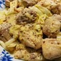 saalalan's cooksnap of when they made 鳥もも肉とキャベツのマヨ粒マスタード炒め.