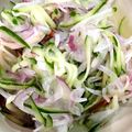 いちご帽子's cooksnap of when they made 新玉ねぎと大根で体に優しい酢の物.