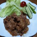 nyaoko♪'s cooksnap of when they made お弁当に♡豚の麺つゆ照り焼き.