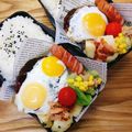 ゆき５'s cooksnap of when they made ロコモコ風お弁当 (手抜きVer.).
