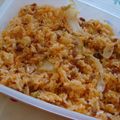 airkiss's cooksnap of when they made 納豆キムチ炒飯.