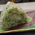プルンバゴ's cooksnap of when they made 青のり・天かす・めんつゆ悪魔のおにぎり風.