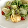 北のデビル。's cooksnap of when they made 梨湖の簡単!トマトレタススクランブル.