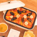 のんちごはん♡'s cooksnap of when they made トマト好きのためのシーフードパエリア.