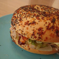 haruham☆'s cooksnap of when they made お好み焼き風バーガー！食べるとお好み焼き.