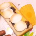 choco831's cooksnap of when they made ♡あんことマシュマロのトースト♡.