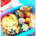 りぃmama12☆'s cooksnap of when they made 殺せんせー 簡単オムライス キャラ弁.