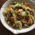 たまちゃん♩'s cooksnap of when they made 簡単&美味！レタスと卵とツナの味覇炒め☆.