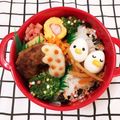 arashion's cooksnap of when they made 簡単キャラ弁☆うずらの卵で巣ごもりひよこ.