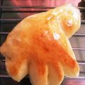 のんたん04's cooksnap of when they made 恐竜パン♪　ブラキオサウルス.