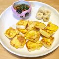 kyoporon54's cooksnap of when they made 離乳食後期 フレンチトースト.