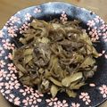 ビキナーもんちゃん's cooksnap of when they made ✦牛肉とゴボウとこんにゃく煮✦.