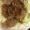 クックZ8J4H4☆'s cooksnap of when they made 鶏もも肉で簡単ステーキ！　オニオンソース.