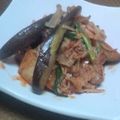 ＊さくあんくう＊'s cooksnap of when they made なすと豚肉のキムチ炒め.