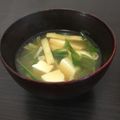 ☆こまっと☆'s cooksnap of when they made 水菜と豆腐の味噌汁.