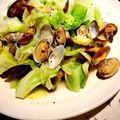 胃袋わっしょい's cooksnap of when they made 春のお楽しみ♡あさりのバター醤油キャベツ.