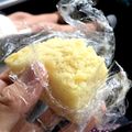 わんこた's cooksnap of when they made レンジで簡単♬HMで卵蒸しパン♡.