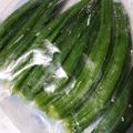 ちこどんどん's cooksnap of when they made ミニオクラ　冷凍保存.