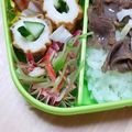 ☆一星☆'s cooksnap of when they made ❀お弁当に❀豆苗とカニカマのおひたし.