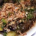 クックENVSYD☆'s cooksnap of when they made 揚げない！煮ない！麺つゆでなすの煮浸し.