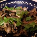 magNRK's cooksnap of when they made マッシュルームソテー♪大葉をちらして♪.