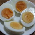kinkinsan's cooksnap of when they made 塩味ゆで玉子☆.