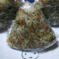 ジンパ's cooksnap of when they made 簡単！悪魔のおにぎり☆お好み焼き味.