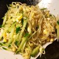 大魔女's cooksnap of when they made 豆もやしときゅうりのナムル.