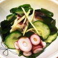 すな21's cooksnap of when they made 簡単♡タコときゅうりとワカメの酢の物.