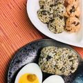 島子☆'s cooksnap of when they made ⭐️すりごま塩でシンプルおにぎり.