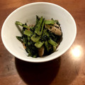 yanapon's cooksnap of when they made ちくわと小松菜の黒すりごま炒め.