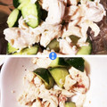 クック6NNJVN☆'s cooksnap of when they made きゅうりとささみの中華風あえ.
