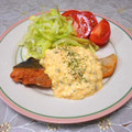 ＠迷子＠'s cooksnap of when they made ♪秋鮭のムニエル 簡単タルタルソースで♪.