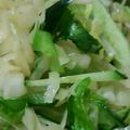 桜空星's cooksnap of when they made 千切りキャベツの中華和え.
