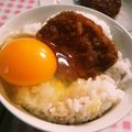 choco831's cooksnap of when they made 卵かけご飯INソース withコロッケ.