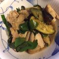 honokaokan's cooksnap of when they made 大葉でさっぱりナスとピーマンの肉味噌炒め.