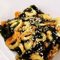 harumaki14's cooksnap of when they made あと1品に★ちくわとわかめの簡単炒め.
