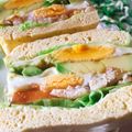 くまぬこʕ•ᴥ•ʔ's cooksnap of when they made わんぱくサンドをタッパーで山盛りギュウ.
